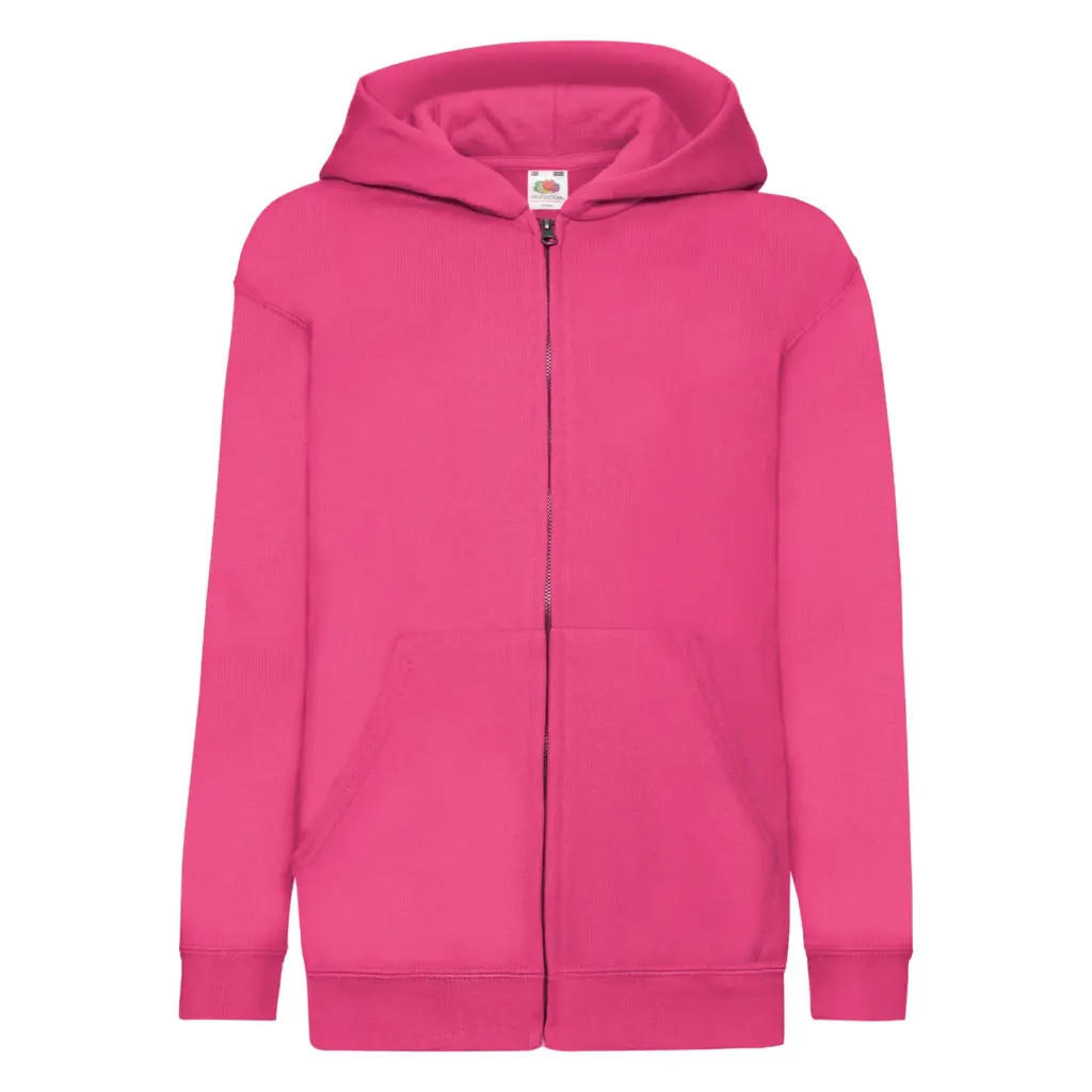 Custom Kids Hooded Zip Sweatshirt SC62045 Cotton 5-15 Years — product photo 11