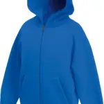 Kids Classic sweatvest met capuchon (62-045-0), royal blue — productfoto 10