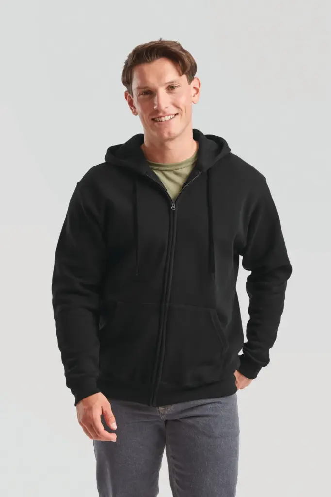 SC62062-3_2026 - Hidalgo-werbeartikel Classic Sweatvest met capuchon (62-062-0) — productfoto 2