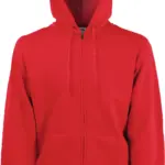 PS_SC62062_RED - Hidalgo-werbeartikel Classic Sweatvest met capuchon (62-062-0) — productfoto 10