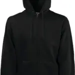 Classic Sweatvest met capuchon (62-062-0), black — productfoto 5