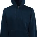PS_SC62062_DEEPNAVY - Hidalgo-werbeartikel Classic Sweatvest met capuchon (62-062-0), deep navy — productfoto 8
