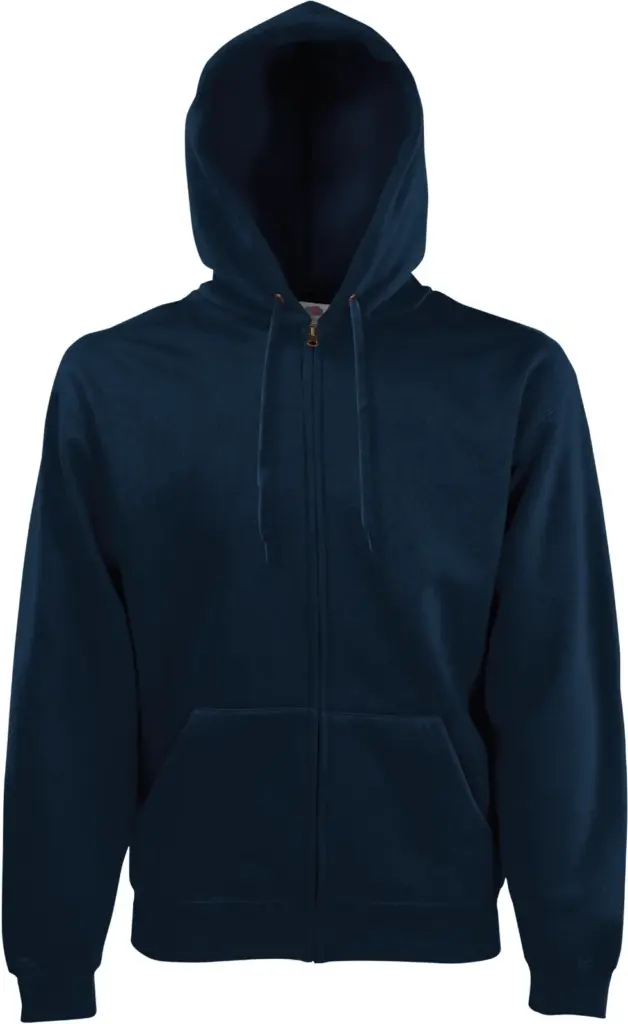 PS_SC62062_DEEPNAVY - Hidalgo-werbeartikel Classic Sweatvest met capuchon (62-062-0), deep navy — productfoto 8
