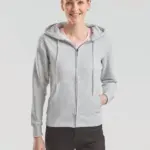 Lady-fit Premium Hooded Sweat Jacket (62-118-0) — productfoto 3