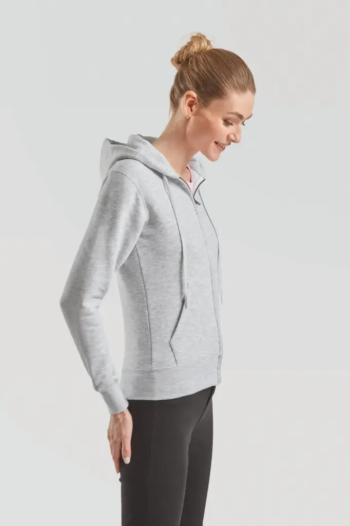 Lady-fit Premium Hooded Sweat Jacket (62-118-0) — productfoto 4