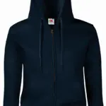 Lady-fit Premium Hooded Sweat Jacket (62-118-0), deep navy — productfoto 13