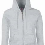 Lady-fit Premium Hooded Sweat Jacket (62-118-0), heather grey — productfoto 7
