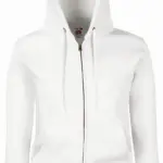 Lady-fit Premium Hooded Sweat Jacket (62-118-0), white — productfoto 9
