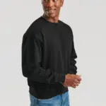 Katoenen heren sweater met ronde hals — productfoto 2