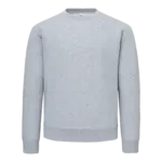 Katoenen heren sweater met ronde hals, athletic heather — productfoto 7