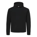 Katoenen sweater met capuchon voor heren, black — productfoto 5