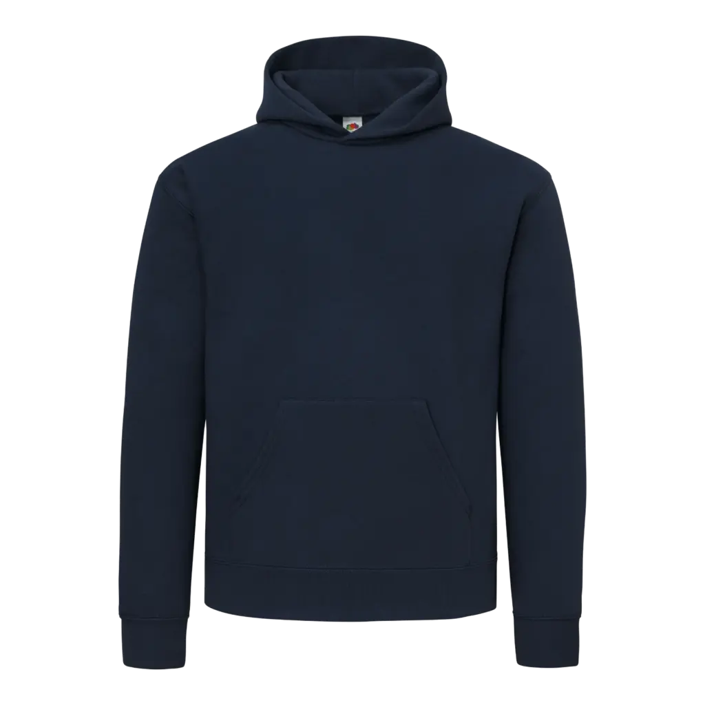 Katoenen sweater met capuchon voor heren, deep navy — productfoto 6