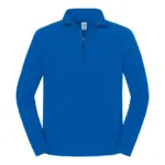 SC62288 - Iconic premium herensweater met ritskraag, royal blue — productfoto 5