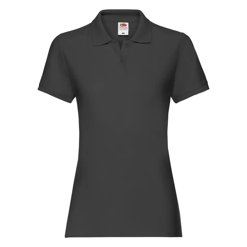 Damespolo Premium, black — productfoto 6