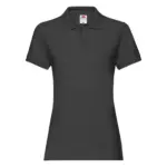 Damespolo Premium, black — productfoto 6