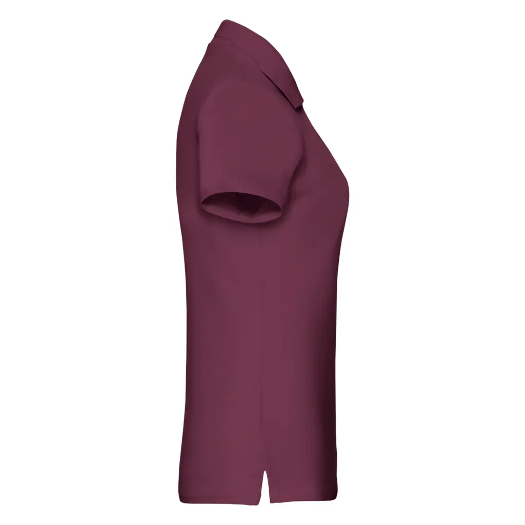 Damespolo Premium, burgundy — productfoto 6