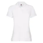 Damespolo Premium, white — productfoto 13