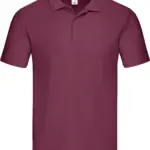 Herenpolo Original, burgundy — productfoto 7