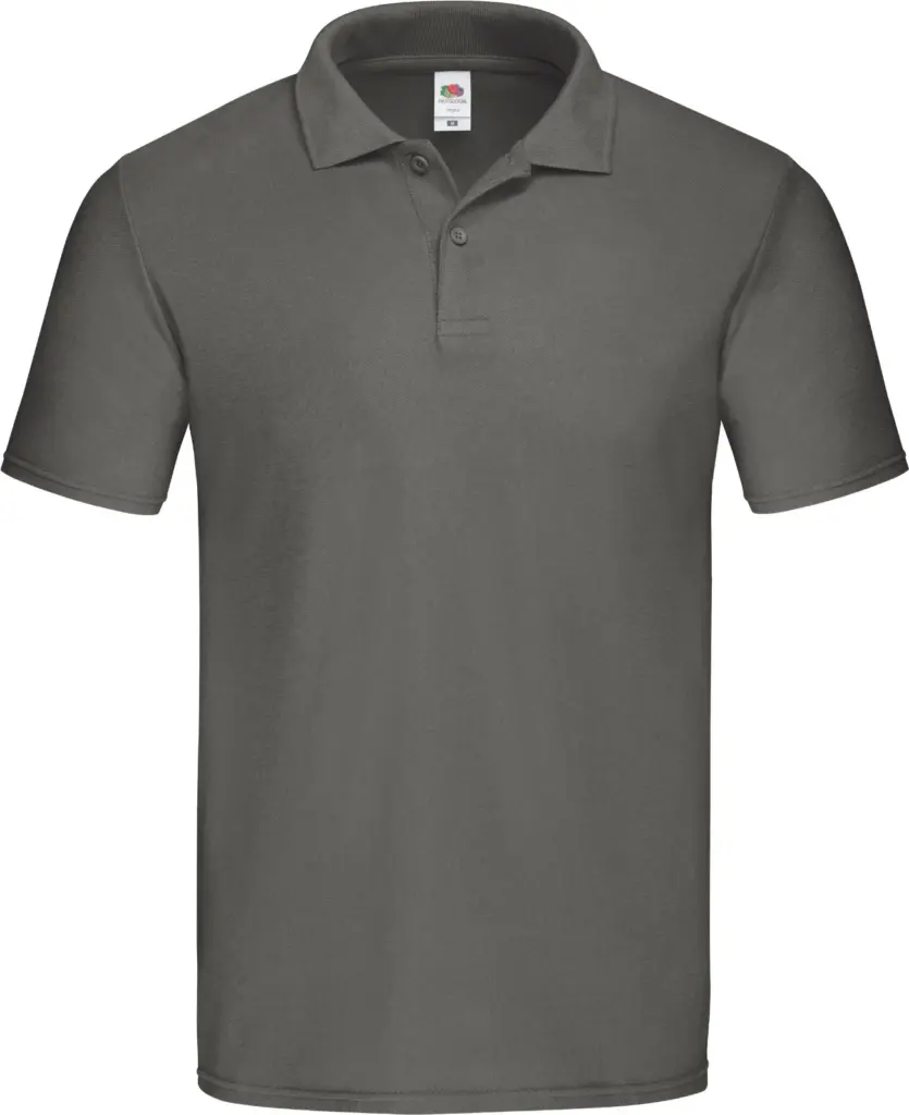 Herenpolo Original, light graphite — productfoto 10
