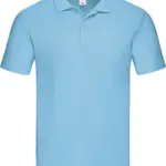Herenpolo Original, sky blue — productfoto 13