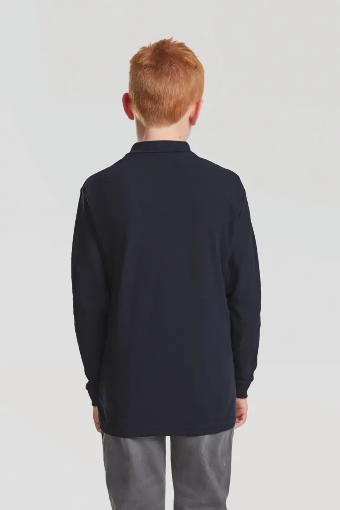 65/35 Polo met lange mouwen — productfoto 4