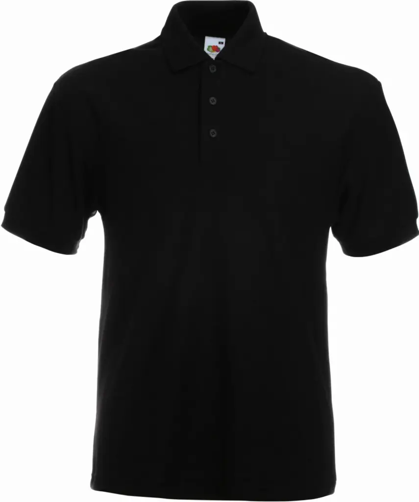 Heavy 65/35 Polo (63-204-0), black — productfoto 5