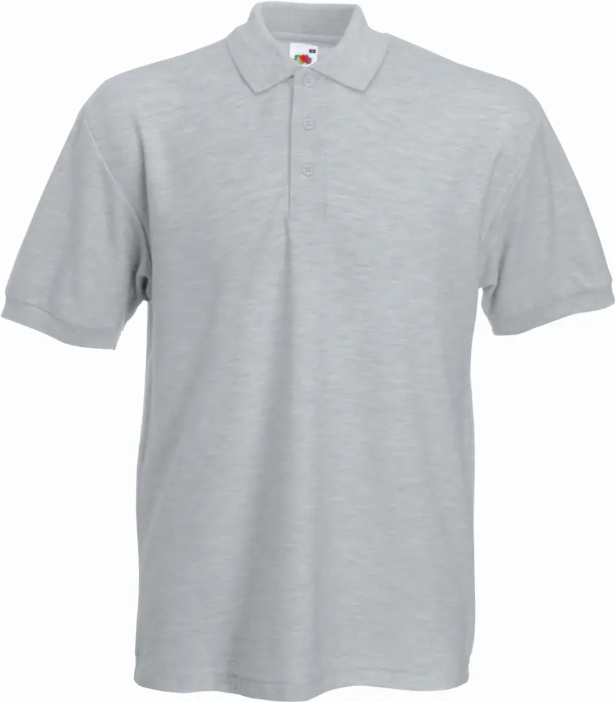Heavy 65/35 Polo (63-204-0), heather grey — productfoto 8