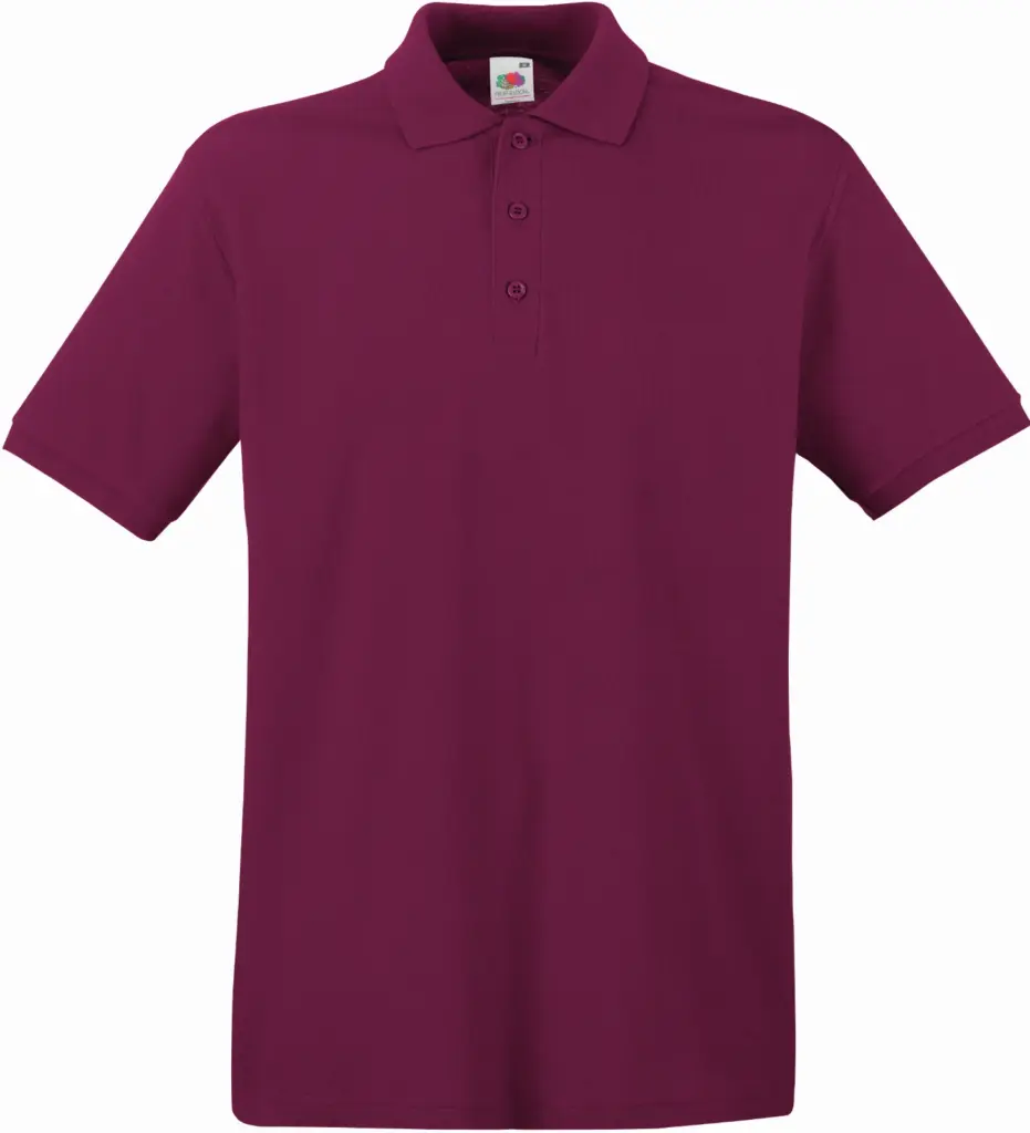 Premium Polo (63-218-0), burgundy — productfoto 7