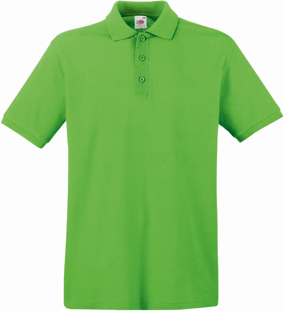 Premium Polo (63-218-0), lime — productfoto 12