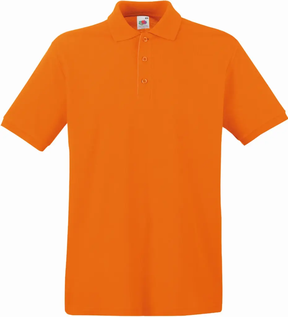 Premium Polo (63-218-0), orange — productfoto 14