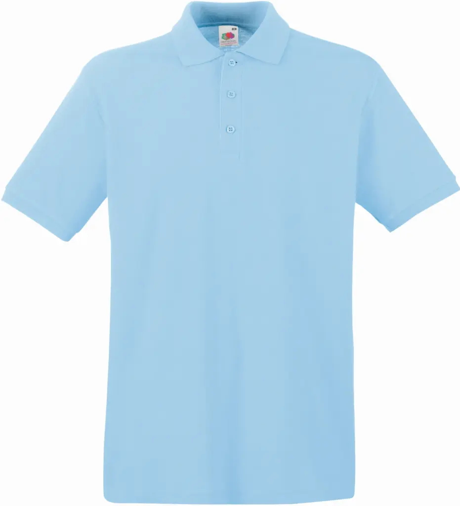 Premium Polo (63-218-0), sky blue — productfoto 17