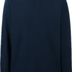 Premium polo lange mouwen (63-310-0), deep navy — productfoto 6