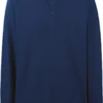 Premium polo lange mouwen (63-310-0), navy — productfoto 7