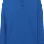 Premium polo lange mouwen (63-310-0), royal blue — productfoto 9