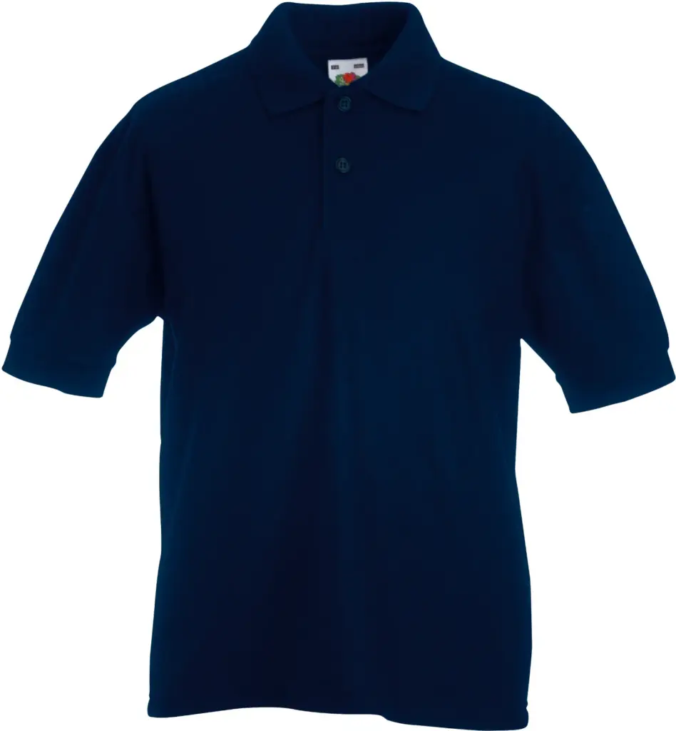 PS_SC63417_NAVY - Hidalgo 65/35 Kids' polo, navy — productfoto 7