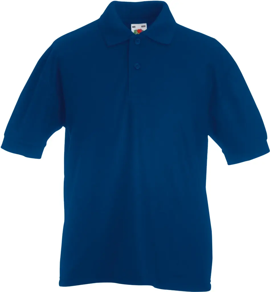 PS_SC63417_ROYALBLUE - Hidalgo 65/35 Kids' polo, royal blue — productfoto 8