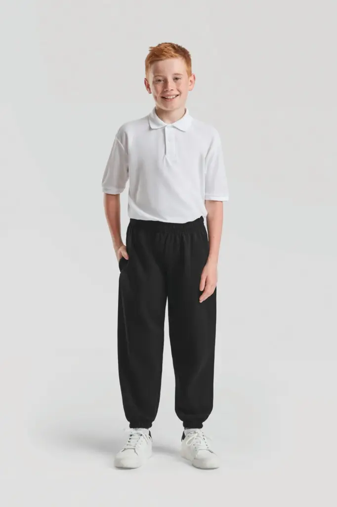 Klassieke joggingbroek met elastisch enkelboord (64-051-0)