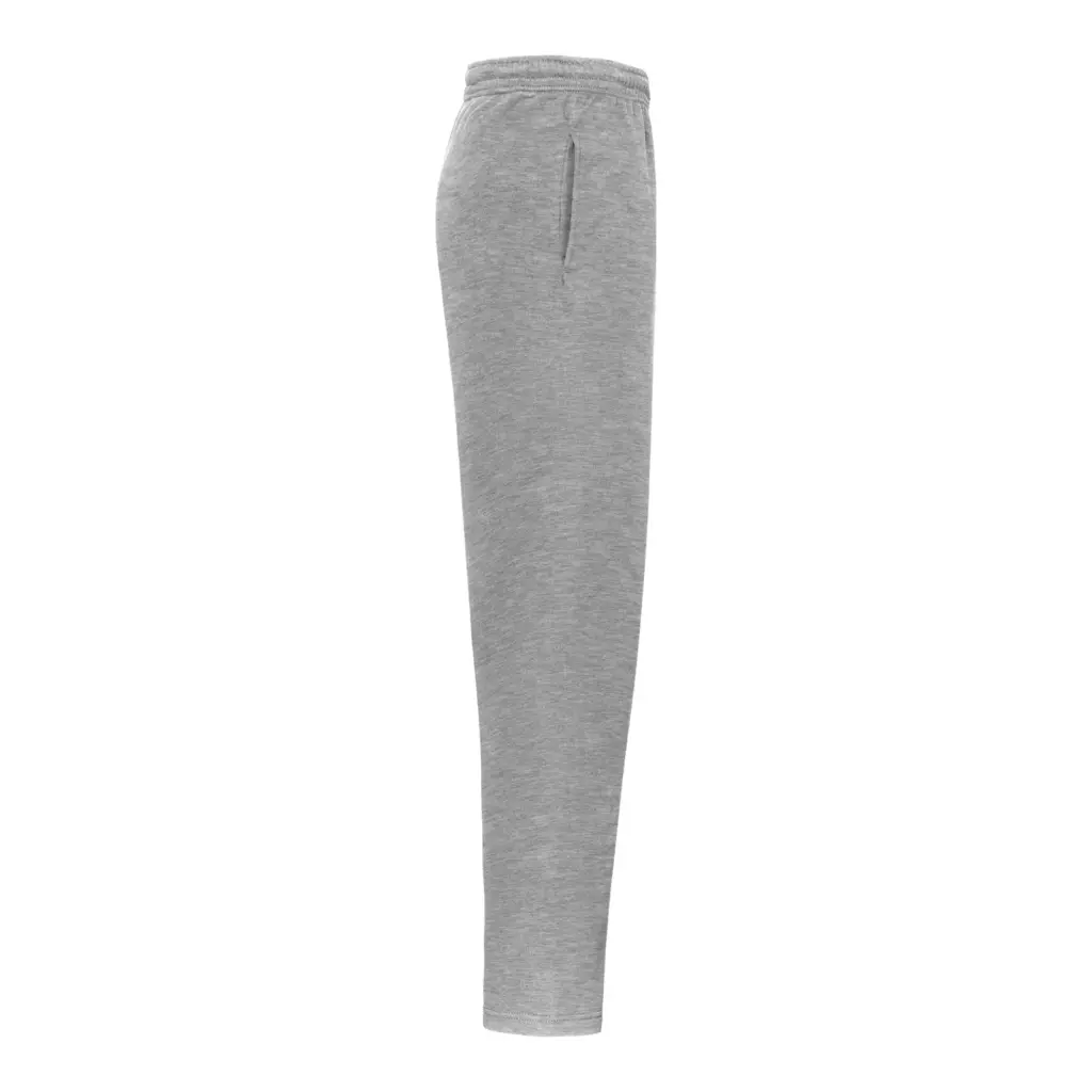 Iconic 250 joggingbroek met open zoom, athletic heather — productfoto 5