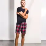 Short met Schotse ruiten