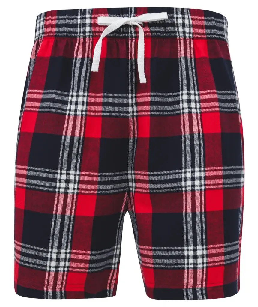 Short met Schotse ruiten, red / navy check — productfoto 3