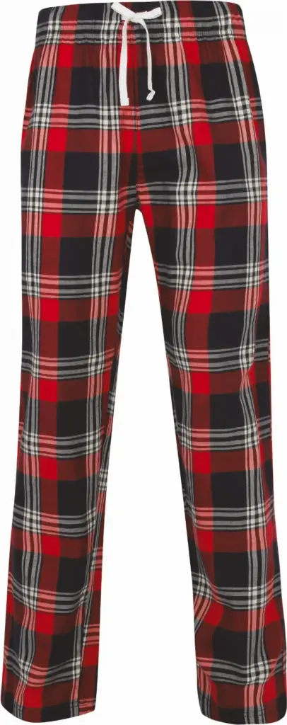 Men's tartan lounge broek — productfoto 2