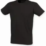Men's Feel Good Stretch Crew Neck T-Shirt, black — productfoto 2