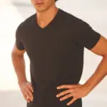 Men's Stretch Feel Good V-neck T-shirt — productfoto 2