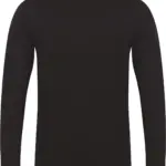 Men's Feel Good Stretch Rolkraag Neck Top, black — productfoto 2