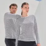 Long sleeved striped t-shirt