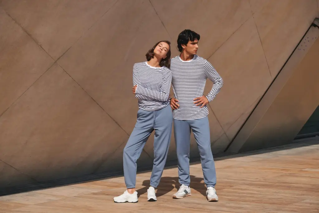 Long sleeved striped t-shirt — productfoto 3