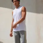 Uitlopende herentanktop