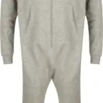 Unisex all in one, heather grey — productfoto 5