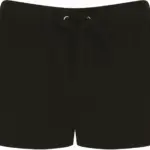Women's Retro Short, black / black — productfoto 8