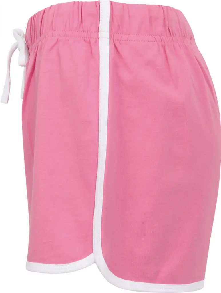 PS_SK069-S_BRIGHTPINK-WHITE - Hidalgo-werbeartikel Women's Retro Short, bright pink / white — productfoto 5